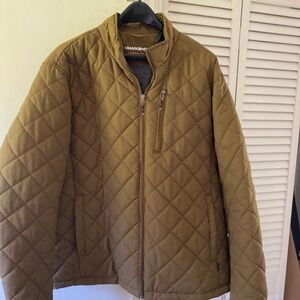 Men’s Brown XXL Winter Jacket, Hawke & Co, Like New